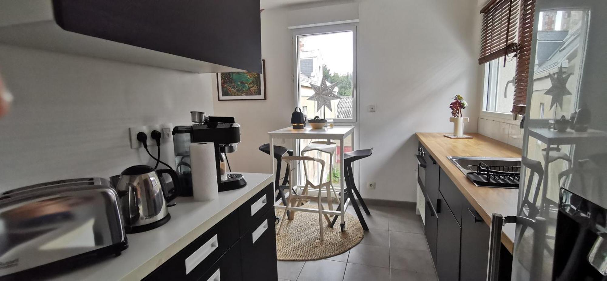 Appart T2 L'Ile De Nantes Avec Parking Prive Exterior photo
